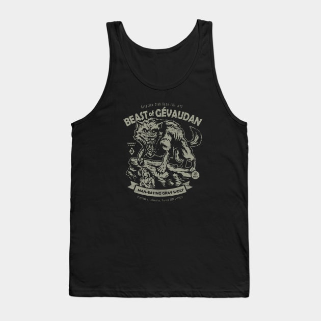 Beast of Gevaudan Tank Top by heartattackjack